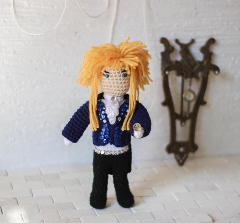 David Bowie Jareth Wool Doll