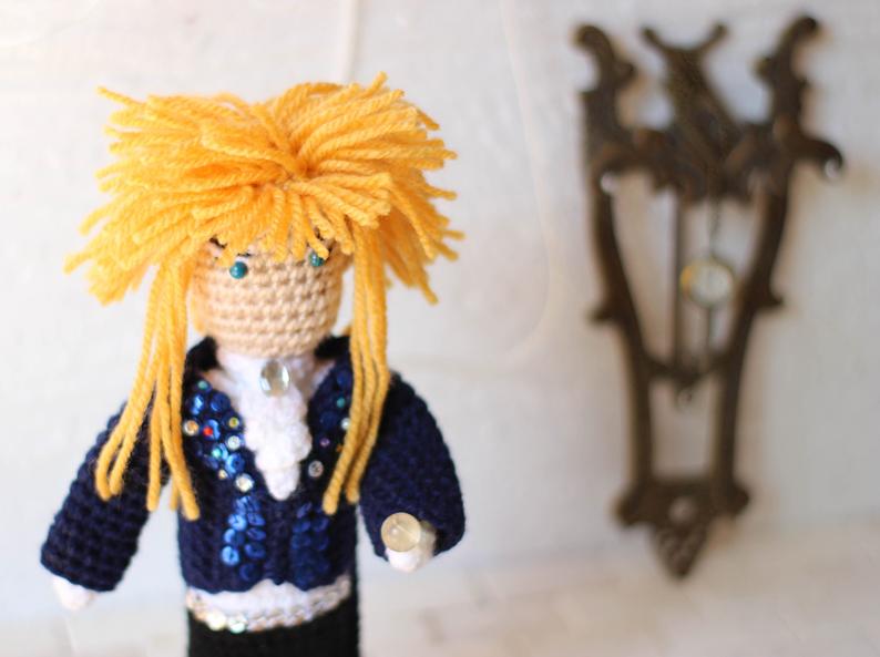 David Bowie Jareth Wool Doll