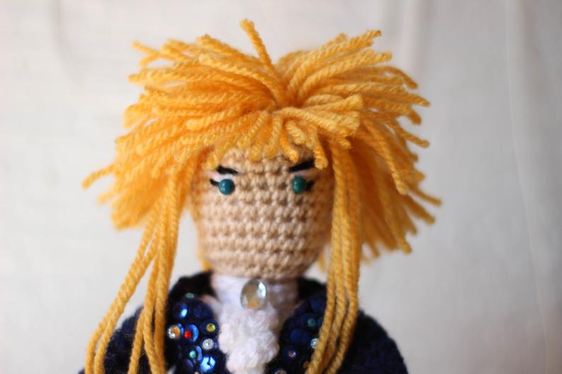 David Bowie Jareth Wool Doll