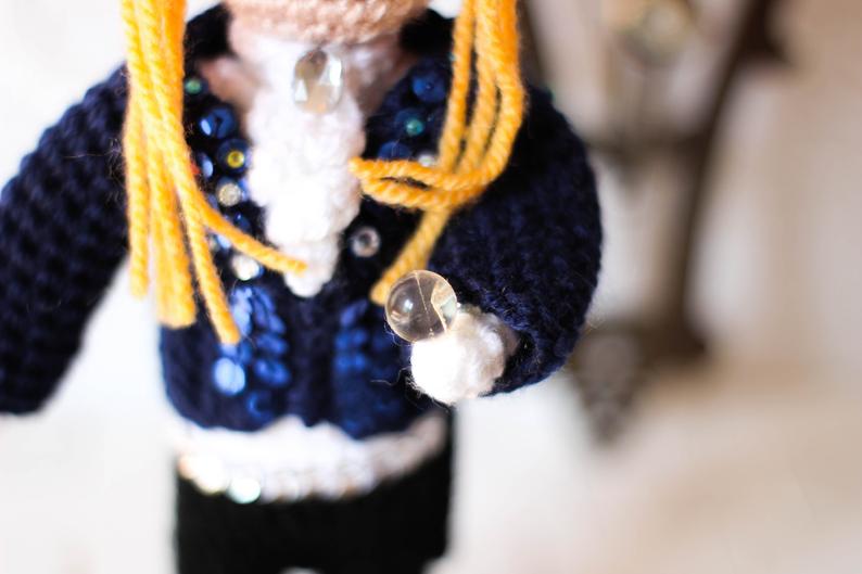 David Bowie Jareth Wool Doll