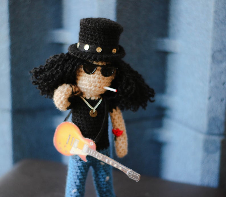 Slash: Guns n roses Wool Doll