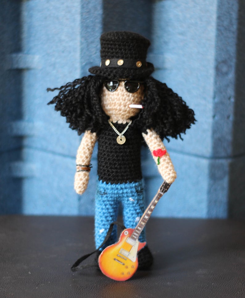 Slash: Guns n roses Wool Doll