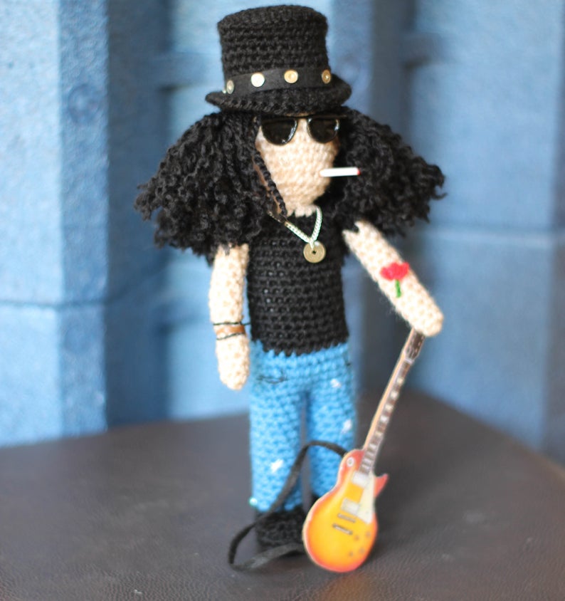 Slash: Guns n roses Wool Doll