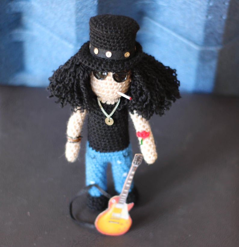 Slash: Guns n roses Wool Doll