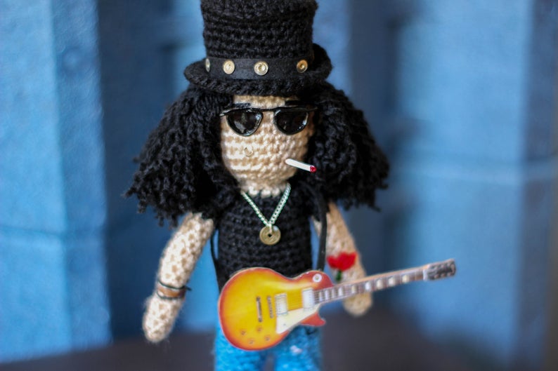 Slash: Guns n roses Wool Doll