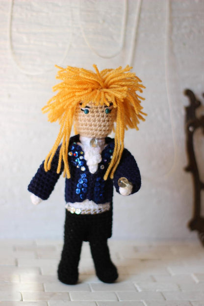 David Bowie Jareth Wool Doll
