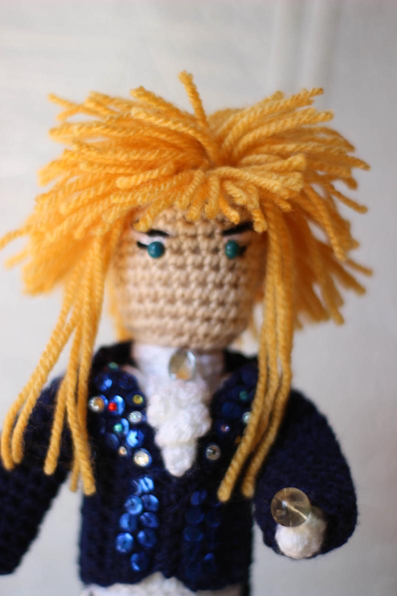 David Bowie Jareth Wool Doll