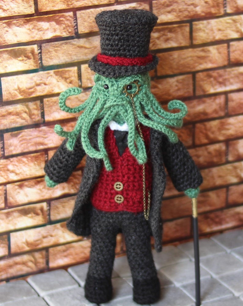 Muñeco Steampunk Lord Cthulhu