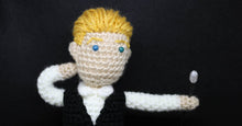 Load image into Gallery viewer, David Bowie White Duke Wool Doll
