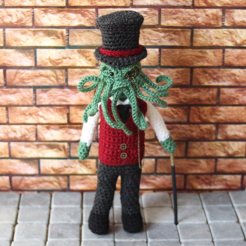 Muñeco Steampunk Lord Cthulhu