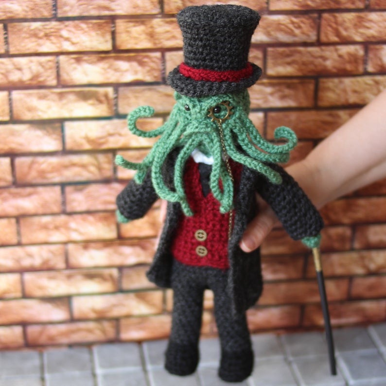 Muñeco Steampunk Lord Cthulhu