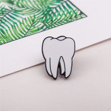 Load image into Gallery viewer, Tooth Pin Badge