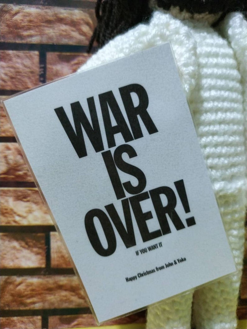 John Lennon Wool Doll