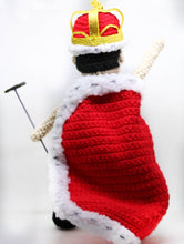 Cargar imagen en el visor de la galería, Freddie Mercury With Crown Wool Doll