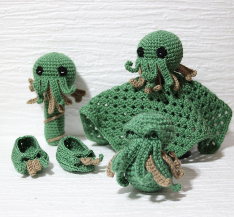 Set regalo para bebés lovecraftianos