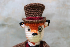 Lord Phileas Fox Wool Doll