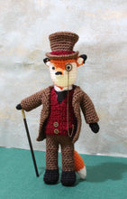 Load image into Gallery viewer, Lord Phileas Fox Wool Doll