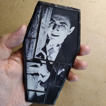 Load image into Gallery viewer, Coffin Glass mosaic magnet  &quot;Dracula&quot;