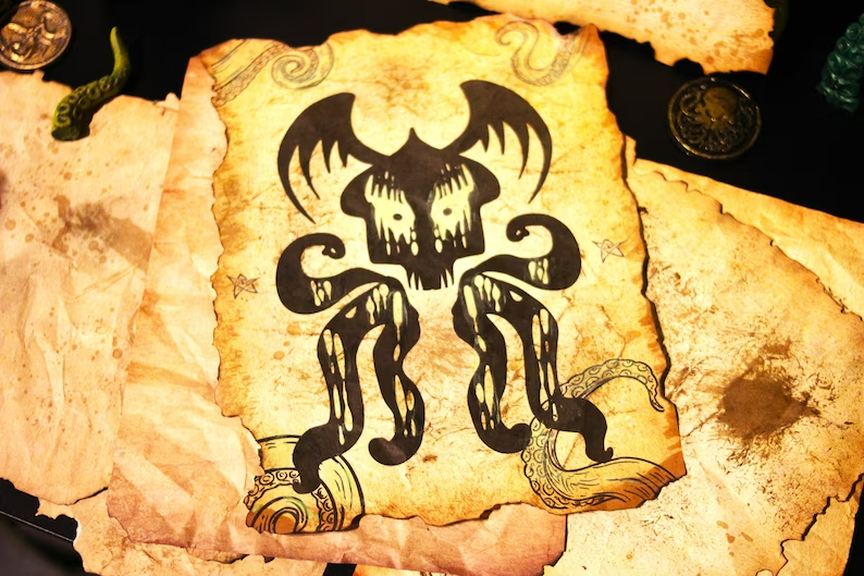 Handmade Necronomicon Scrolls