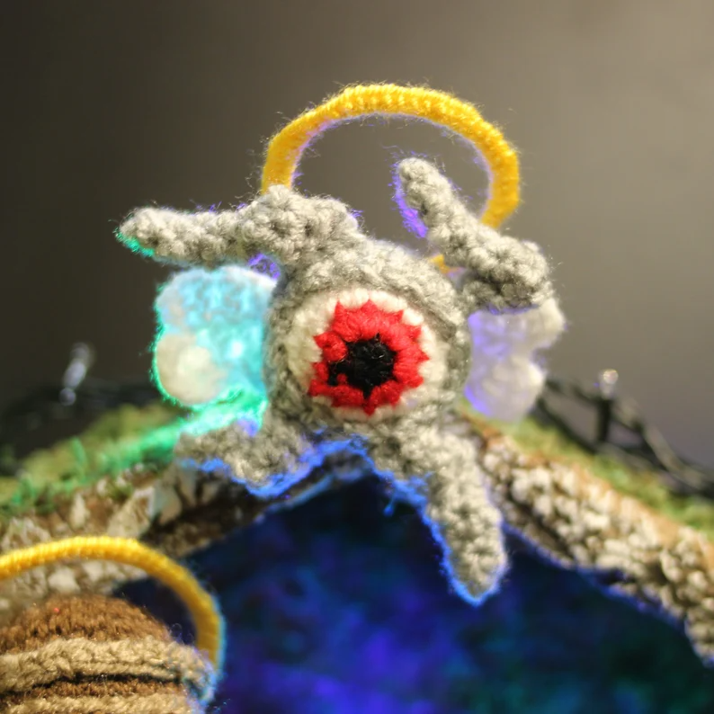 Nativity scene set Cthulhu