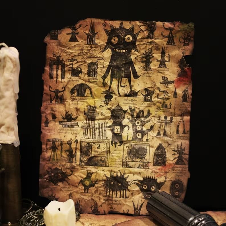 Handmade Hunter Scrolls