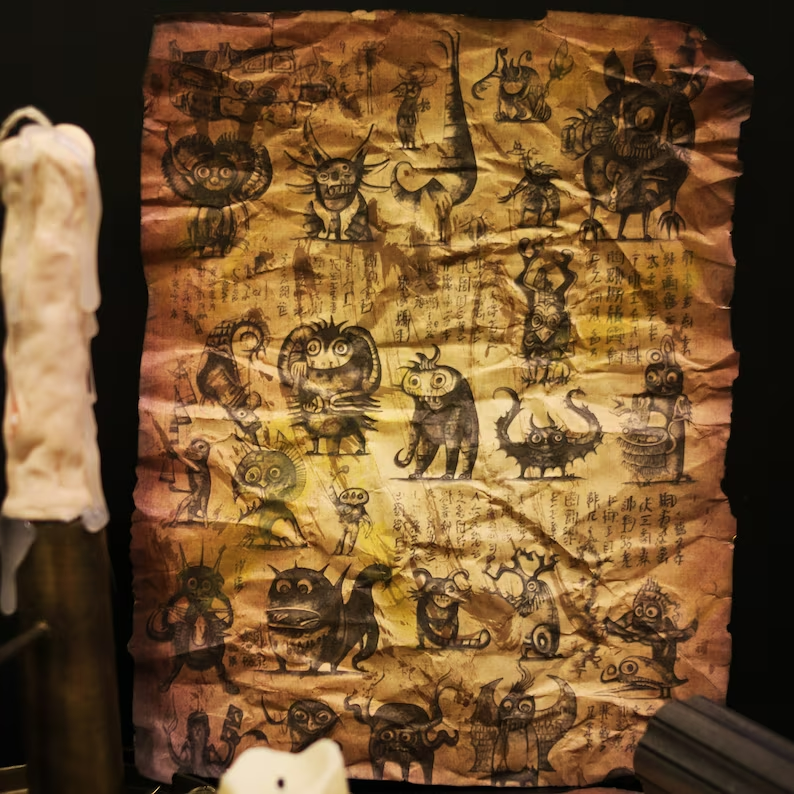 Handmade Hunter Scrolls