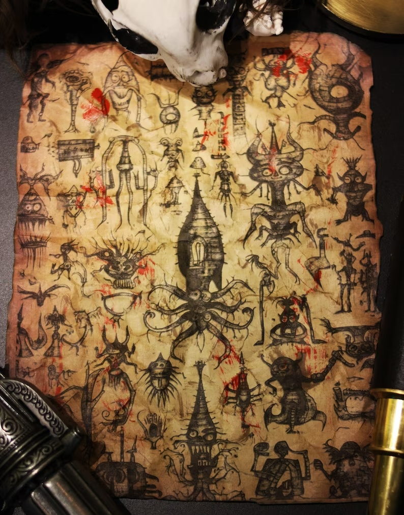 Handmade Hunter Scrolls