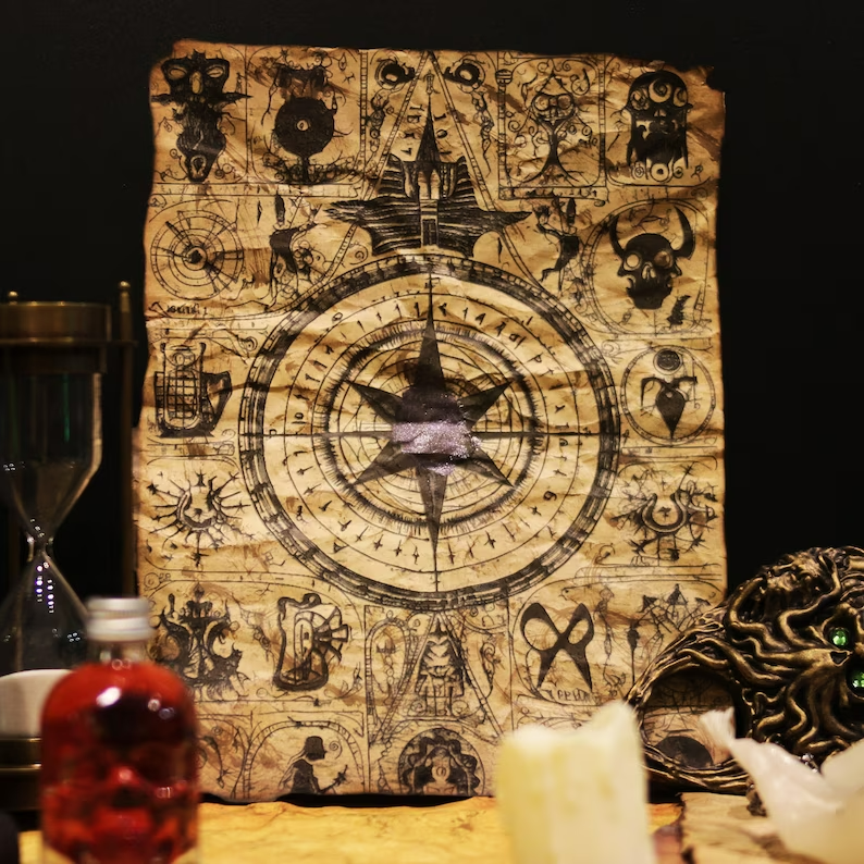 Handmade Magic Scrolls