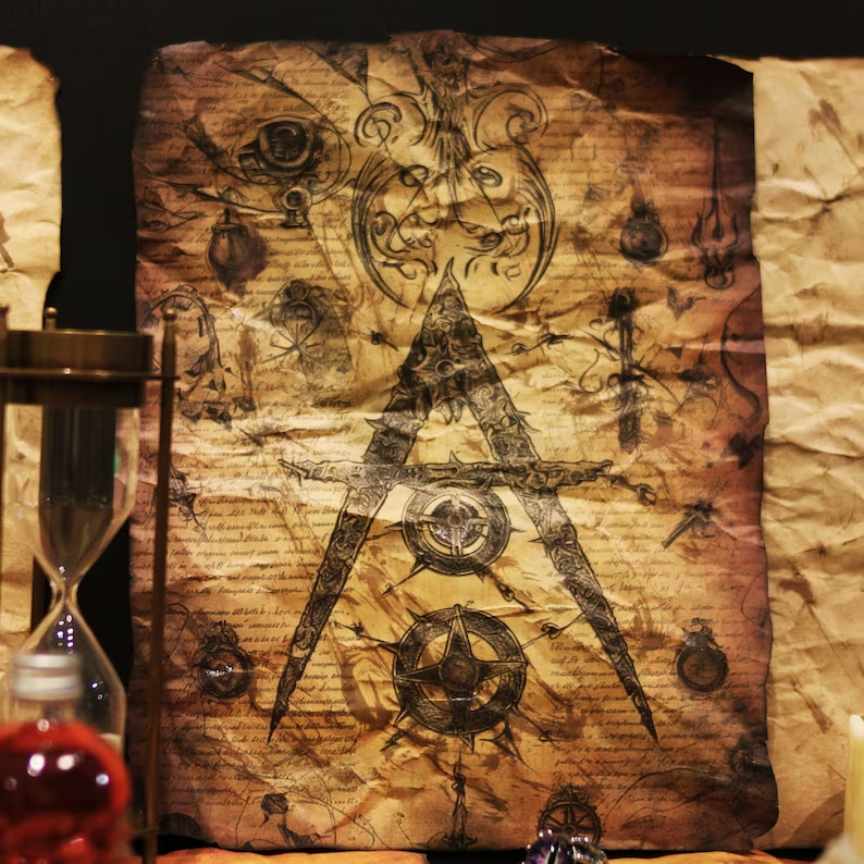 Handmade Magic Scrolls