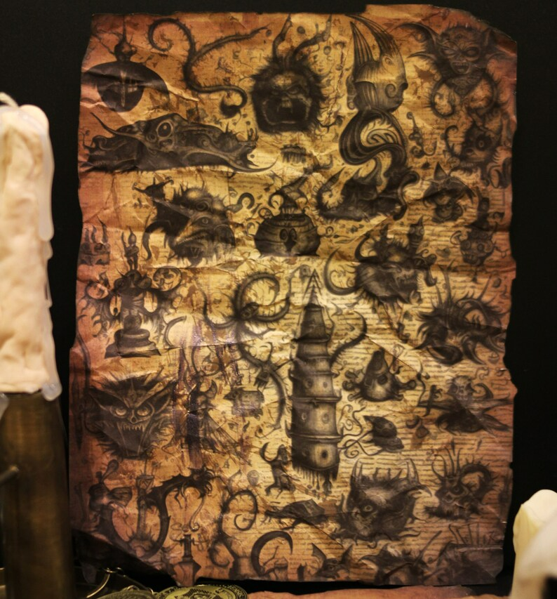 Handmade Hunter Scrolls