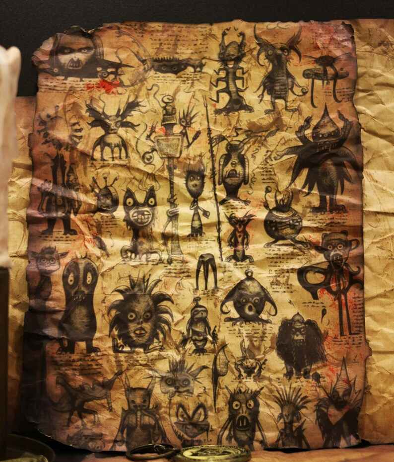 Handmade Hunter Scrolls