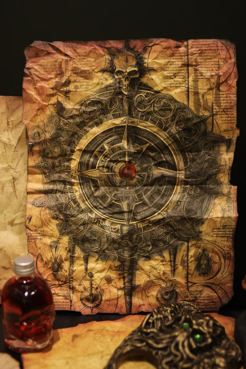 Handmade Magic Scrolls