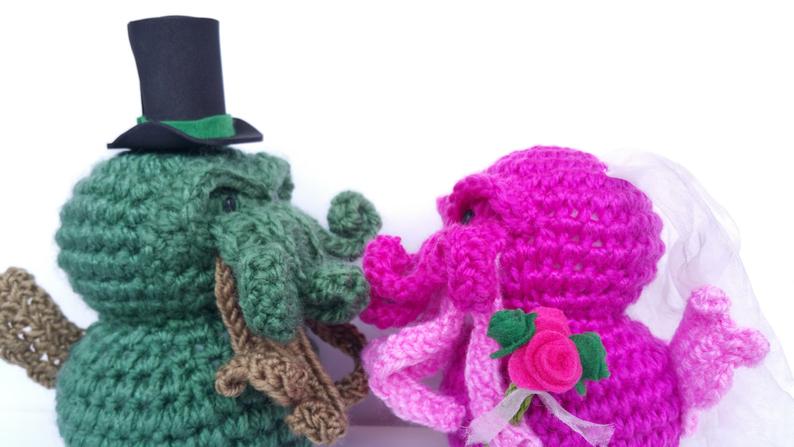 Bride & Groom Cthulhu Dolls