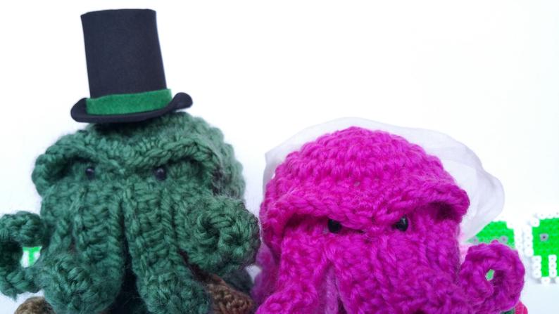 Bride & Groom Cthulhu Dolls