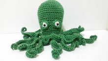 Cargar imagen en el visor de la galería, Green Octopus Doll