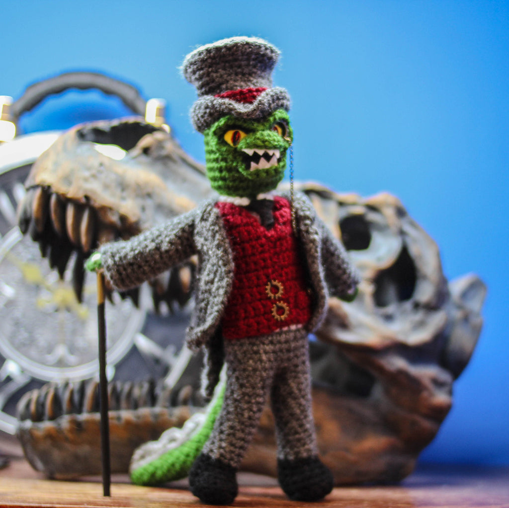 Lord Godzilla Steampunk wooldoll