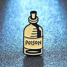 Poison Pin Badge