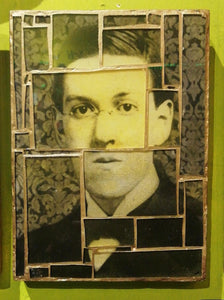Wall Mosaic " H.P. Lovecraft "