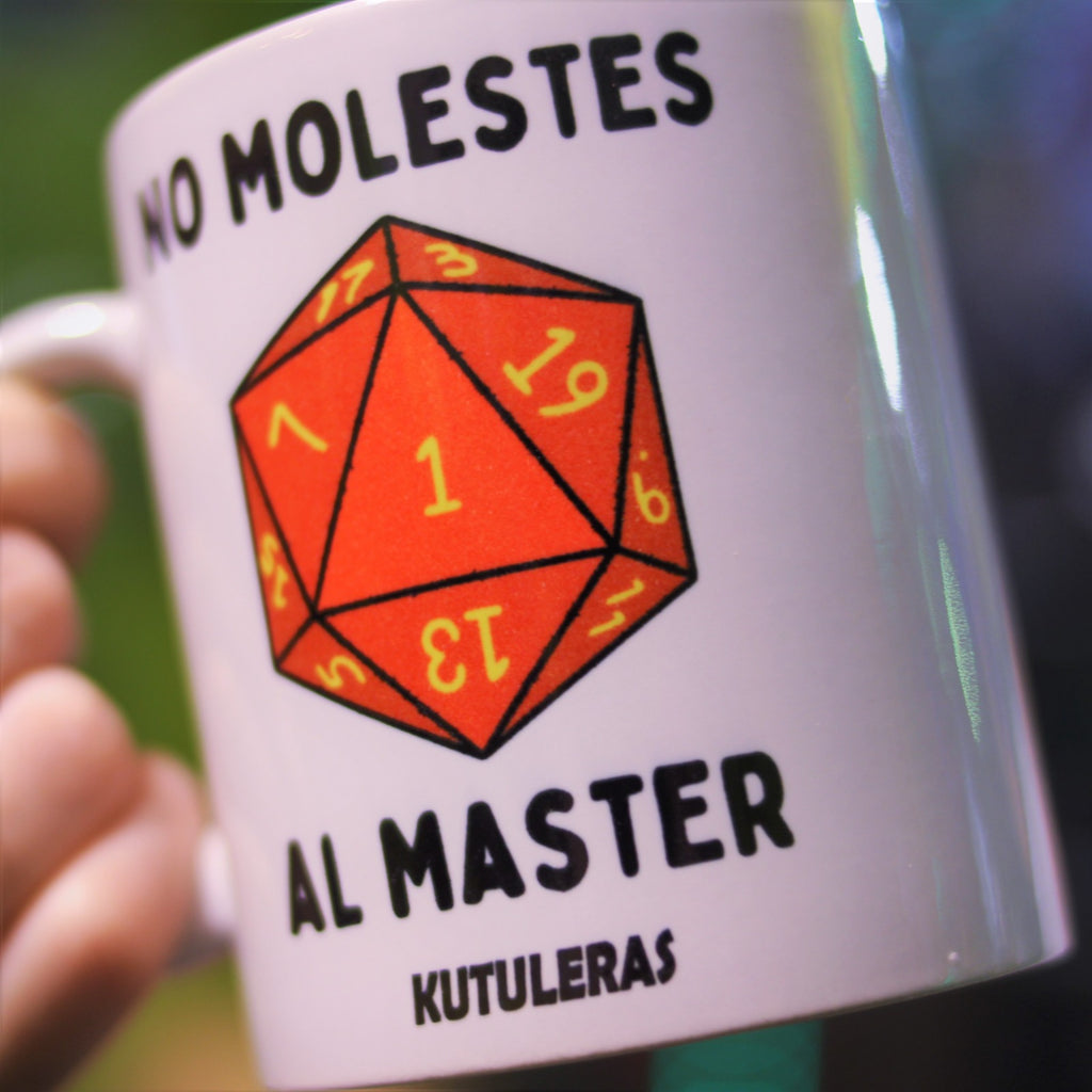 Taza "No molestes al Master"