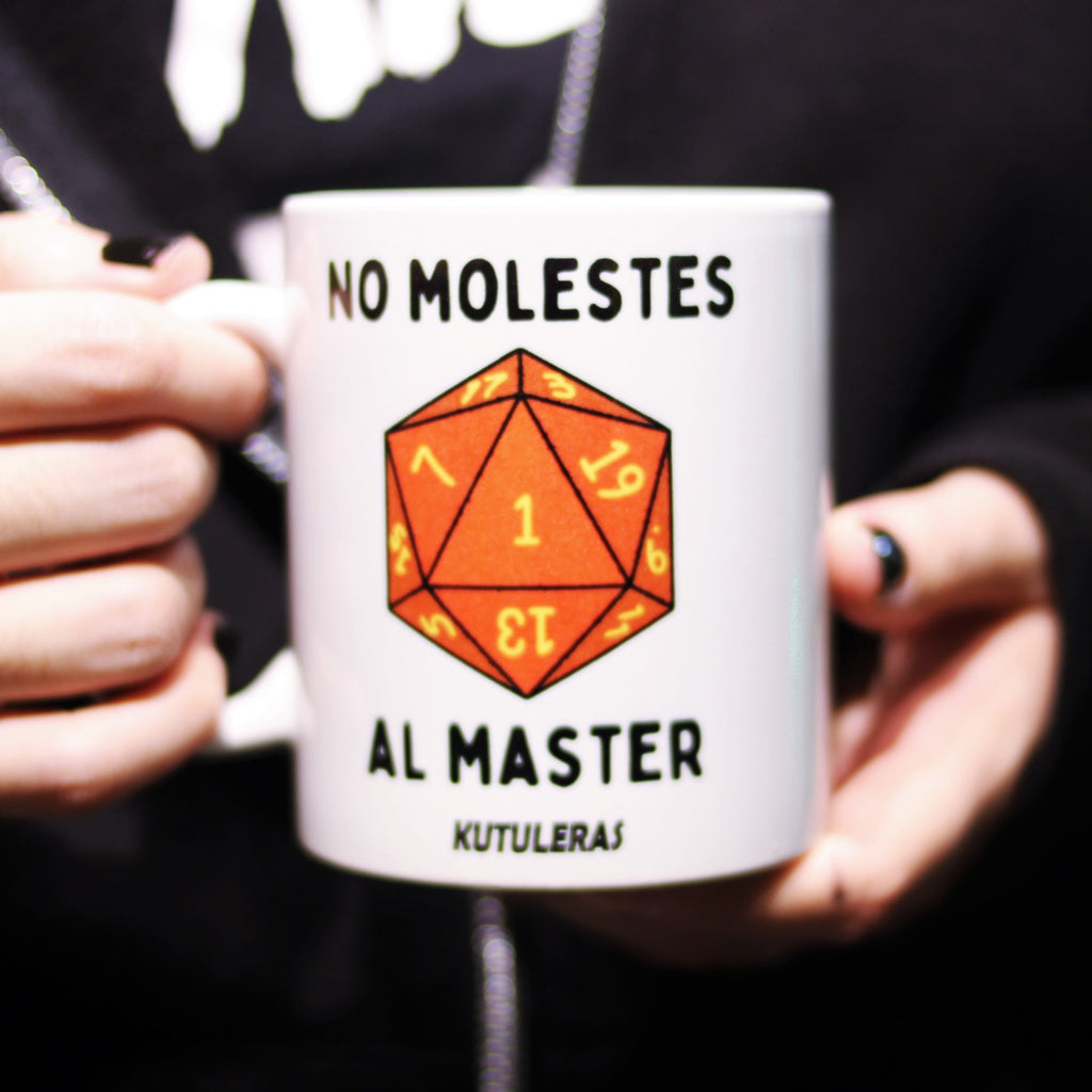 Taza "No molestes al Master"