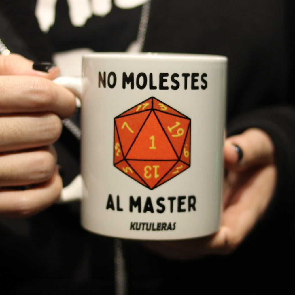 Taza "No molestes al Master"