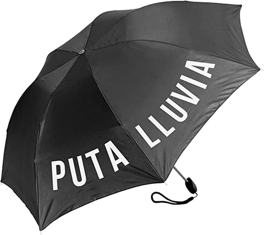 Paraguas "Puta lluvia"