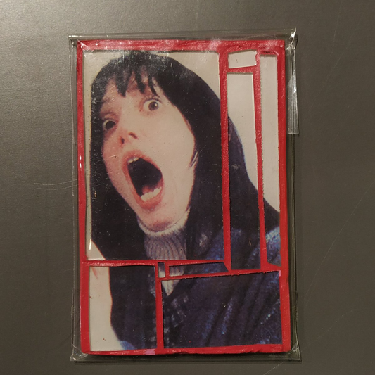 Glass mosaic magnet  "Wendy Torrance - The Shining"