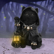 Load image into Gallery viewer, Skull Kitty with Lantern