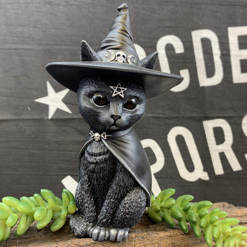 Mini witch Cat 10 cm