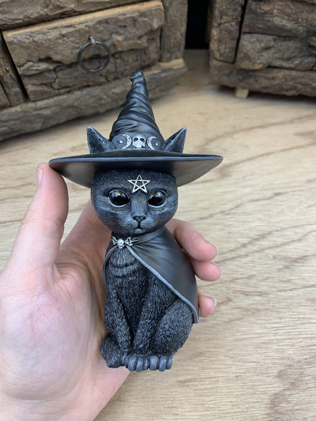 Mini Witch Cat 10 cm